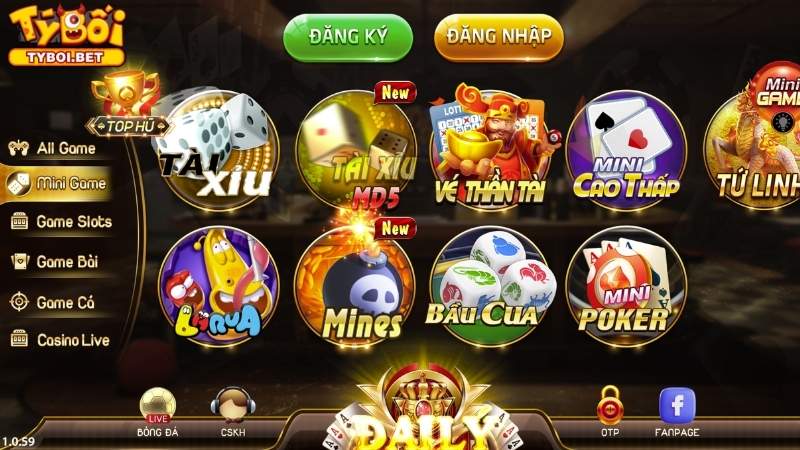 Sảnh cá cược Mini game Tyboi